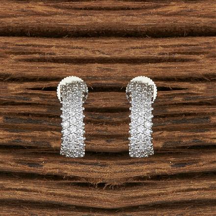 Cz Classic Bali With Rhodium Plating