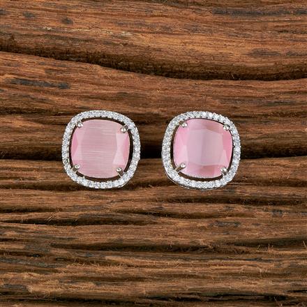 Cz Delicate Tops With Rhodium Plating