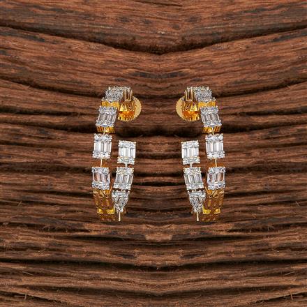 Cz Classic Bali With 2 Tone Rhodium Plating