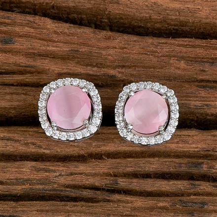 Cz Delicate Tops With Rhodium Plating