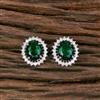 Cz Delicate Tops With Rhodium Plating