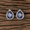 Cz Delicate Tops With Rhodium Plating
