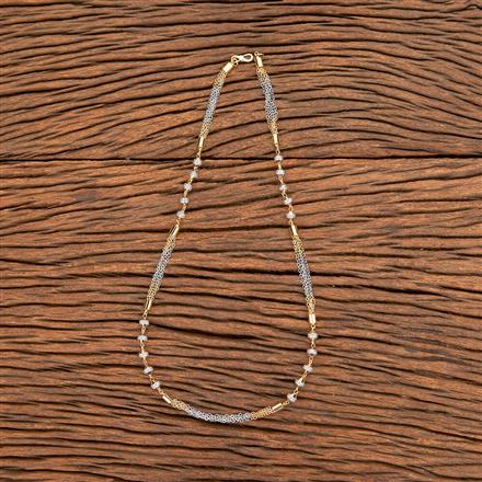 Cz Classic Chain With 2 Tone Plating