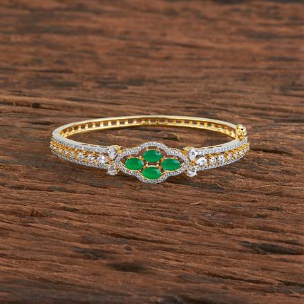 Cz Classic Kada With 2 Tone Plating