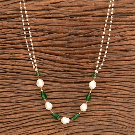 Cz Classic Mala Necklace With Gold Plating