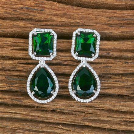 Cubic Zirconia Classic Tops With Rhodium Plating