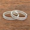 American Diamond Classic Bangles With Rhodium Plating