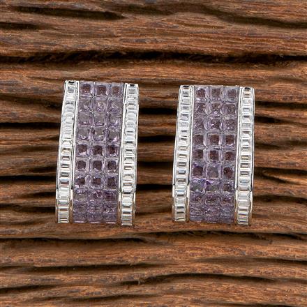 Cz Classic Bali With Rhodium Plating