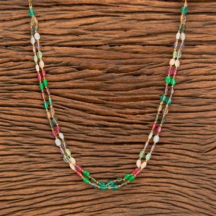 American Diamond Delicate Mala With Gold Plating