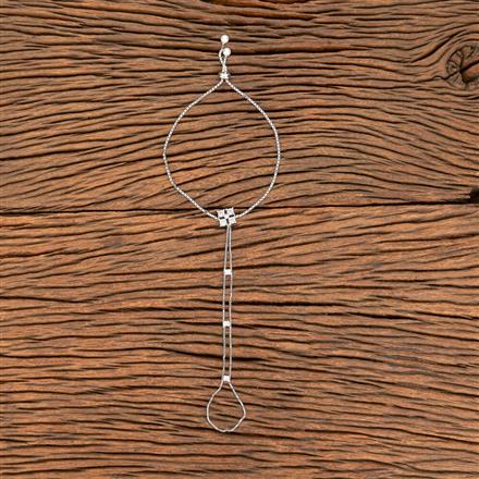 American Diamond Delicate Hath Pan With Gold Rhodium Plating