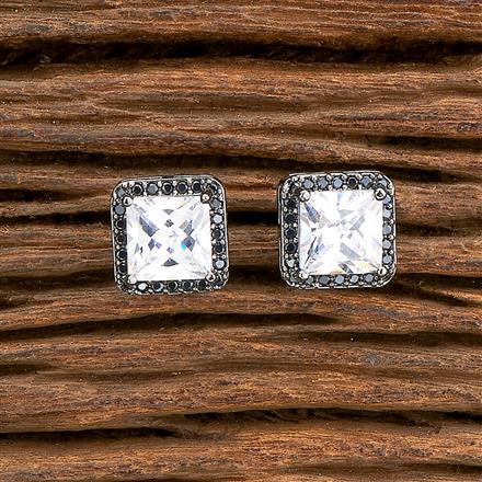 American Diamond Tops With Black Plating