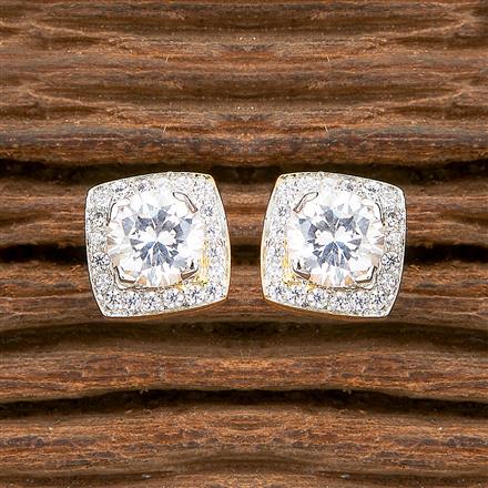 American Diamond Tops With 2 Tone Rhodium Plating
