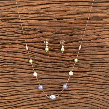 American Diamond Delicate Mala With Gold Plating