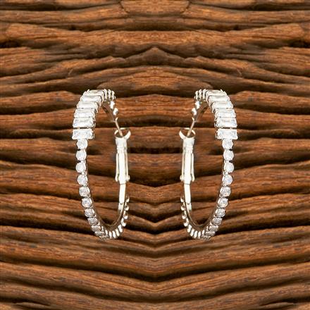 American Diamond Bali With Gold Rhodium Plating