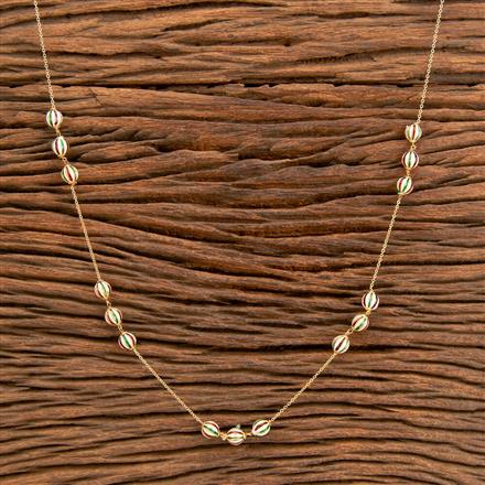 American Diamond Delicate Mala With Gold Plating