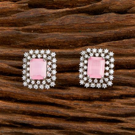 American Diamond Tops With Rhodium Plating