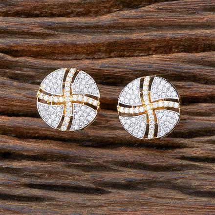 Cz Classic Tops With Rhodium 2 Tone Plating