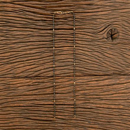 Cz Delicate Chain With Gold Plating