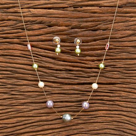 Cubic Zirconia Delicate mala With Gold Plating