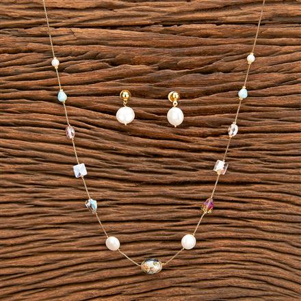 Cubic Zirconia Classic Mala Necklace With Gold Plating