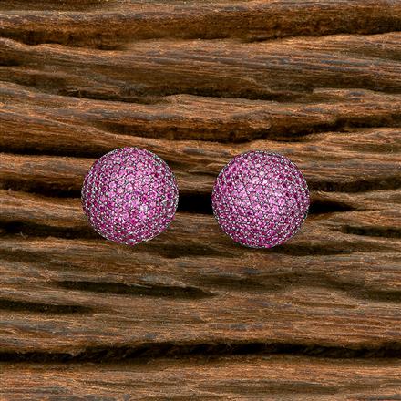 American Diamond Nano Stone Tops With Black Plating