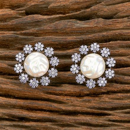 American Diamond Nano Stone Tops With Black Plating