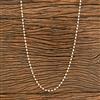 American Diamond Delicate mala With Rhodium Gold Plating