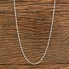 American Diamond Delicate mala With Rhodium Gold Plating