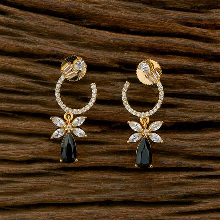 Cubic Zirconia Classic Earring With Gold Plating