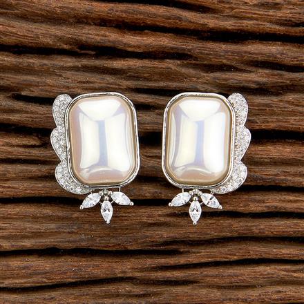 Cz Classic Tops With Rhodium 2 Tone Plating