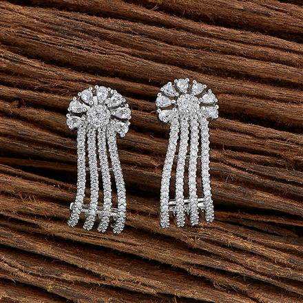 Cz Classic Bali With Black Rose Rhodium 2 Tone Plating