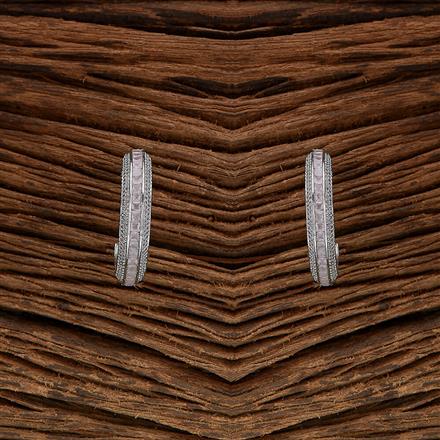 Cz Classic Bali With Rhodium Plating