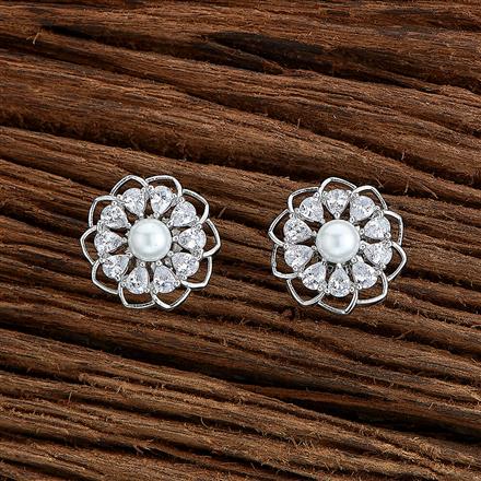 Cz Tops With Rhodium Gold Plating