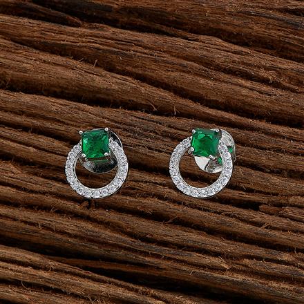 Cz Delicate Tops With Rhodium Plating