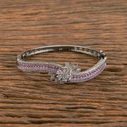 Cz Classic Kada With Black Plating