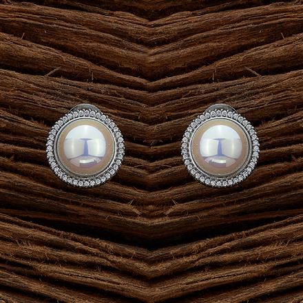 Cubic Zirconia Delicate Tops With Gold Black Rhodium Plating