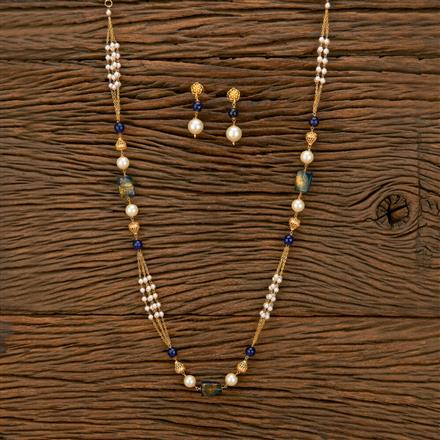 Cubic Zirconia Classic Mala Necklace With Gold Plating
