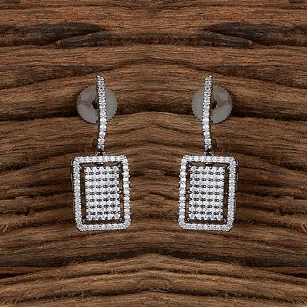 Cz Classic Bali With Black 2 Tone Rhodium Plating