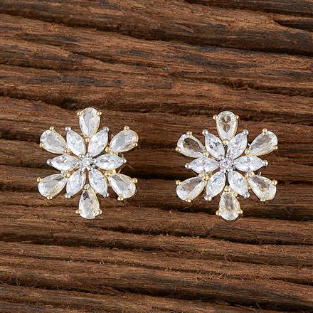 Cz Delicate Tops With 2 Tone Plating