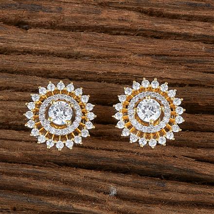 Cz Delicate Tops With 2 Tone Plating