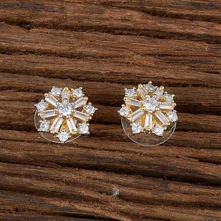 Cz Delicate Tops With 2 Tone Plating