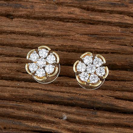 Cz Delicate Tops With 2 Tone Plating