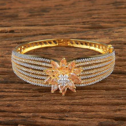 Cz Classic Kada With 2 Tone Plating