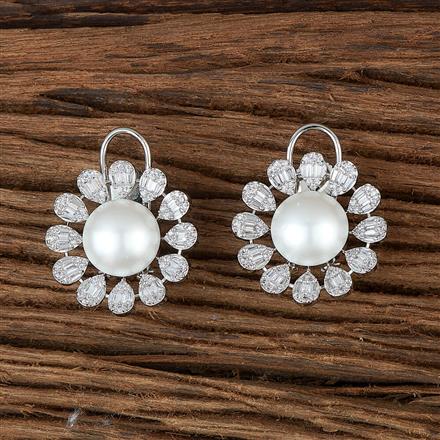 Cz Moti Tops With Black 2 Tone Rhodium Plating