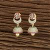 Cz South Indian Earring With Gold Plating