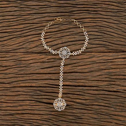 Cz Classic Hath Pan With 2 Tone Rhodium Plating