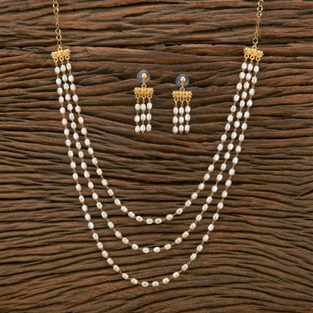 Cubic Zirconia Classic Mala Necklace With Gold Plating