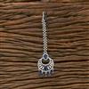 Cubic Zirconia Classic Tikka With Rhodium Plating