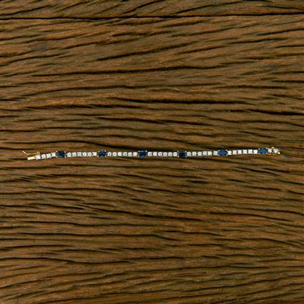 Cubic Zirconia Classic Bracelet With 2 Tone Plating