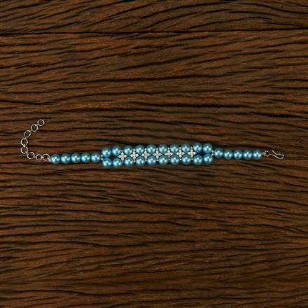 Cubic Zirconia Classic Bracelet With Rhodium Plating